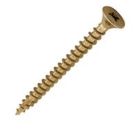 TIMCO C2 Strong-Fix Multi-Purpose Premium Countersunk Gold Woodscrews - 5.0 x 70 - Box of 200
