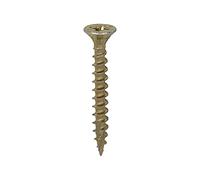 TIMCO C2 Strong-Fix Multi-Purpose Premium Countersunk Gold Woodscrews - 6.0 x 50 - Box of 200