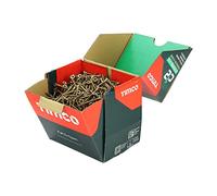 TIMCO - C2 Strong-Fix Multi-Purpose Premium Screws - Double Countersunk - Gold - Dual angle thread for ultimate performance - 4.0 x 40 - Box of 1000