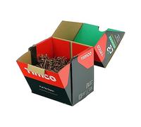 Timco - C2 Strong-Fix Multi-Purpose Premium Screws - Industry Pack - PZ - Double Countersunk - Yellow (Size 4.0 x 30-1000 Pieces)