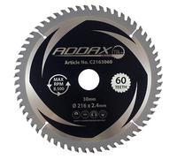 Timco C2503080 Circular Saw Blade - Fine Trim/Finishing - Extra Fine 250 X 30 X 80T Clamshell 1