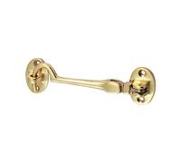 Timco - Cabin Hook - Polished Brass (Size 100mm - 1 Each)