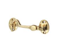 Timco - Cabin Hook - Polished Brass (Size 75mm - 1 Each)