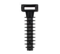 Timco - Cable Tie Plugs - Black (Size 8.0 X 40 - 100 Pieces)
