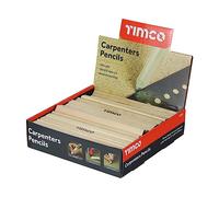 Timco - Carpenters Pencils Display Box (Size 72pcs - 72 Pieces)