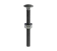 Timco Carriage Bolts Hex Nuts & Form A Washers - Dome - Exterior - Green Timco Green