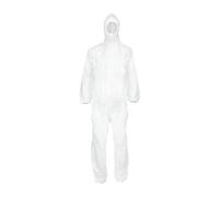 Timco - Cat III Type 5/6 Coverall - High Risk Protection - White (Size Large - 1 Each)
