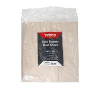 TIMCO CDSS243 Professional Dust Sheet - Stair Runner - 24ft x 3ft, Black