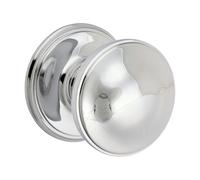 Timco Centre Door Knob - Polished Chrome TIMbag 1 200067P