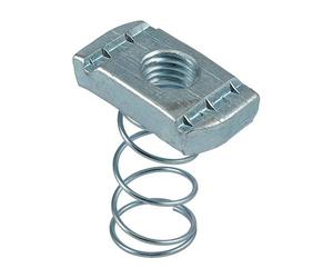 Timco Channel Nuts Long Spring - Zinc - Box of 100 CNLG12Z
