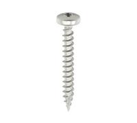 Timco 40030CLAPSS Classic Multi-Purpose Screws - Pz - Pan Head - A2 Stainless Steel 4.0 X 30 Box 200
