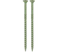 TIMCO Classic Decking Screws - 4.5 x 80 - Exterior - Green - Box of 200 (Pack of 2)