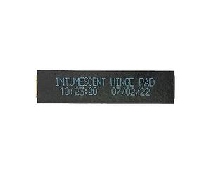 TIMCO Classic Graphite Intumescent Hinge Pads (Size 75 x 18 x 1.0mm - 6 Pieces)