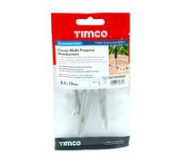 TIMCO Classic Multi-Purpose Countersunk A2 Stainless Steel Woodcrews - 5.0 x 70