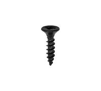 Timco Classic Multi-Purpose Countersunk Black Woodscrews - 3.5 X 16 (200Pcs)