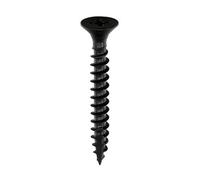 Timco Classic Multi-Purpose Countersunk Black Woodscrews - 5.0 X 30 (200Pcs)
