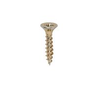 Timco Classic Multi-Purpose Countersunk Gold Woodscrews - 4.0 X 20 (200Pcs)