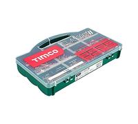Timco CLASSICTRAY Classic Multi-Purpose Screws - Mixed Tray - Pz - Double Countersunk - Yellow 895Pcs Tray 895