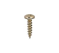 Timco 40016CLAP Classic Multi-Purpose Screws - Pz - Pan Head - Yellow 4.0 X 16 Box 200