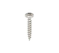 TIMCO Classic Multi-Purpose Pan Head - 4.0 x 20 - A2 Stainless Steel Woodscrews - Box of 200