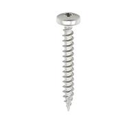 Timco 40030CLAPSS Classic Multi-Purpose Screws - Pz - Pan Head - A2 Stainless Steel 4.0 X 30 Box 200