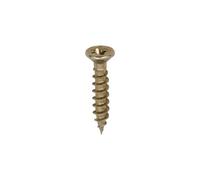 Timco Classic Multi-Purpose Reduced Head Countersunk Gold Piano Hinge Woodscrews - 3.0 X 16 (200Pcs)