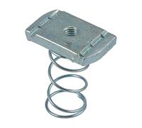 Timco CNLG6Z Channel Nuts Long Spring - Zinc M6 Box 100