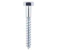 TIMco Coach Screw 8 x 100mm BZP - Bag of 40