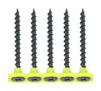 Timco Collated Drywall Coarse Thread Bugle Head Black Screws - 3.5 X 45