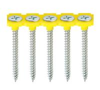 Timco Collated Drywall Fine Thread Bugle Head Silver Screws - 3.5 X 32
