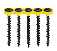 Timco Collated Drywall Screws Coarse Thread (Black) - 3.5 x 45mm (1000 Pack Tub)