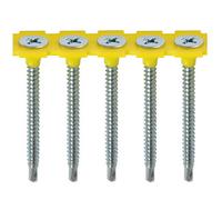 Timco Collated Drywall Self-Drilling Bugle Head Silver Screws - 3.5 X 35
