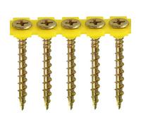 Timco Collated Solo Countersunk Gold Woodscrews - 4.2 X 50 (1000Pcs)