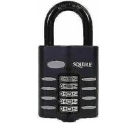 TIMCO Combination Padlock - Steel Open Shackle - 60mm | Pack of 1