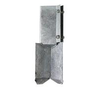TIMCO Concrete in Shoe Bolt Post Support Bolt Secure Hot Dipped Galvanised - 100mm