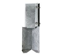 Timco CSB100G Concrete In Shoe - Bolt Secure - Hot Dipped Galvanised 100Mm Unit 1