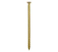 Timco - Concrete Screws - Tx - Flat Countersunk - Yellow (Size 7.5 X 100 - 4 Pieces)