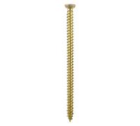 Timco - Concrete Screws - TX - Flat Countersunk - Yellow (Size 7.5 x 180-100 Pieces)