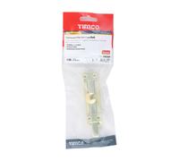 Timco Contract Flat Section Bolt - Polished Brass TIMpac 1 200336P