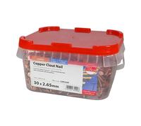 TIMco COPPER CLOUT NAILS (2.5kg TUB) 30 x 2.65