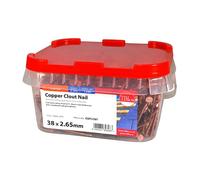 Clout Nails - Copper (Size 38 x 2.65 - 2.5 Kilograms) Timco Gold One Size