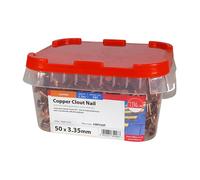 Clout Nails - Copper (Size 50 x 3.35 - 2.5 Kilograms) Timco Gold One Size