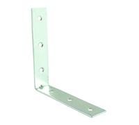 TIMco Corner Brace - 100mm x 100mm x 22mm - BZP (Pack of 2)