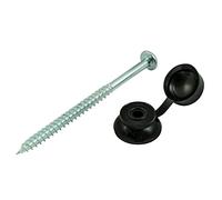 TIMCO Corrugated Sheet Fixings Black - 10 x 3-50pcs