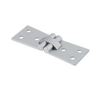 Timco Counter Flap Brass Hinges Satin Chrome - 100 X 40