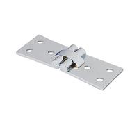 Timco - Counter Flap Hinges - Solid Brass - Polished Chrome (Size 100 x 40-2 Pieces)