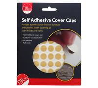 Timco COVERBE13 Self-Adhesive Cover Caps - Beech 13Mm Pack 112