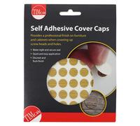 Timco COVEROA13 Self-Adhesive Cover Caps - Oak 13Mm Pack 112