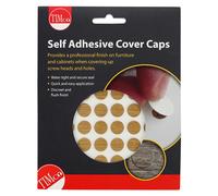 Timco COVERWO13 Self-Adhesive Cover Caps - Winchester Oak 13Mm Pack 112