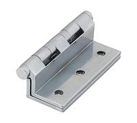TIMCO Cranked Ball Race Hinges - Solid Brass - Polished Chrome